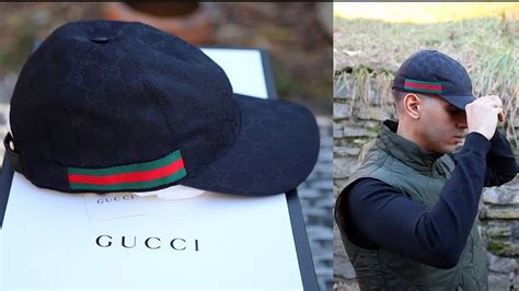 gucci hat unboxing|Unboxing: Original Gucci Canvas Baseball Hat .